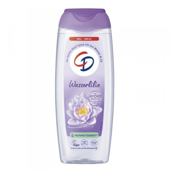 CD Żel pod Prysznic Lilia Wodna WASSERLILIE, 300ml