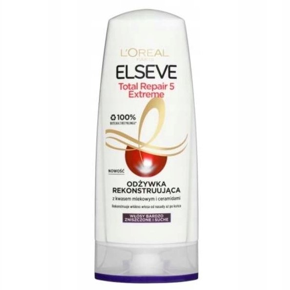 LOREAL ELSEVE Total Repair 5 Extreme Odżywka rekonstruująca do włosów 200 ml