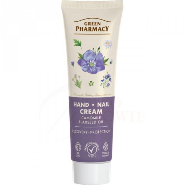 Krem do rąk Rumianek i Olej Lniany Green Pharmacy, 100ml