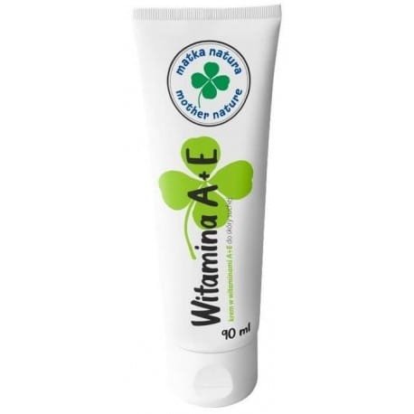 Krem do ciała z witaminą A + E, Matka Natura, 90 ml