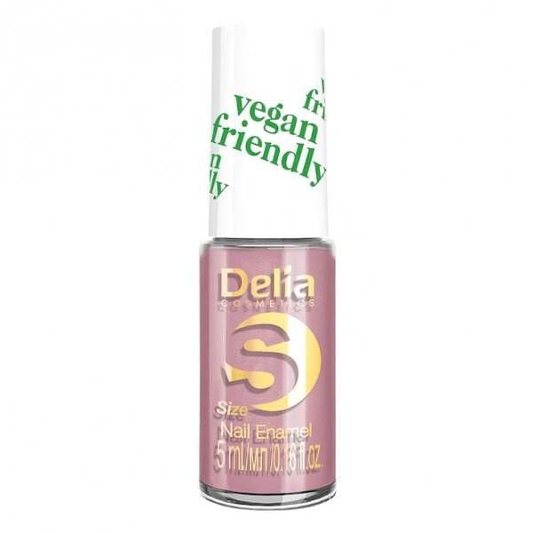 Delia Cosmetics Vegan Friendly Emalia do paznokci Size S nr 210 Dusty Rose  5ml