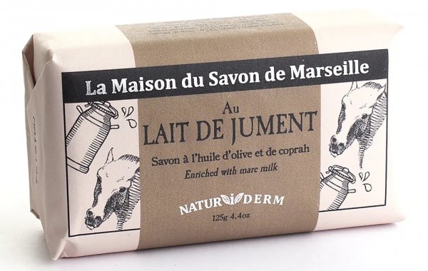 Naturalne Mydło z Mlekiem Klaczy , Naturiderm, 125g