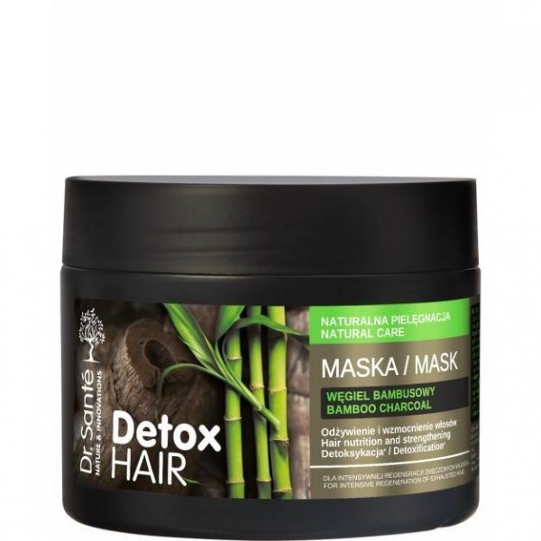 Питательная и Укрепляющая Маска для Волос Dr.Sante Detox Hair, 300мл