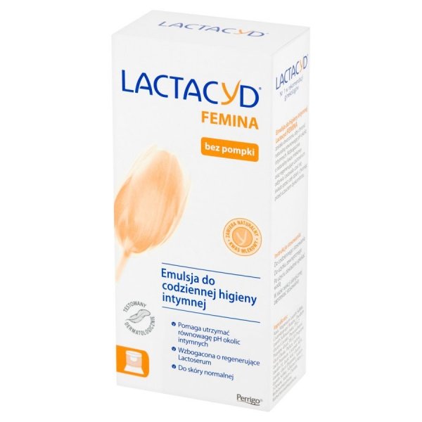 Lactacyd Femina Emulsja  do higieny intymnej - nakrętka 200ml
