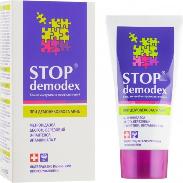 Stop Demodex (Стоп Демодекс) Бальзам Лечебно профилактический, 50мл