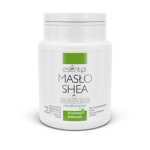 Masło Shea nierafinowane ORGANIC, Esent, 470 ml