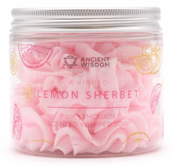 Różowa Lemoniada Puszyste Kremowe Mydło, Ancient Wisdom, 120g