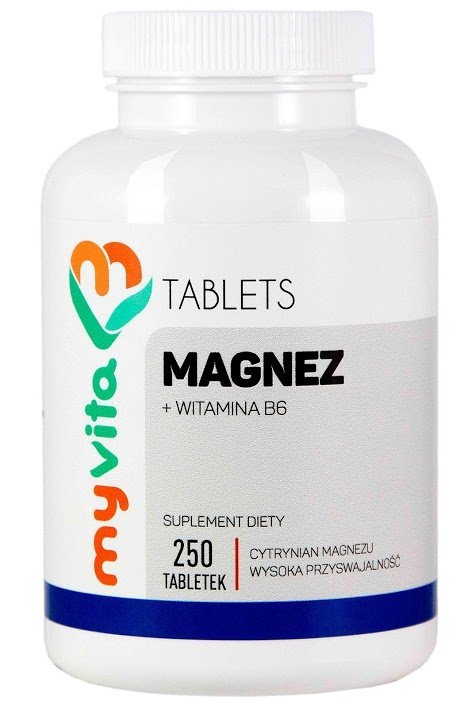 Magnez 450 mg + witamina B6, MyVita