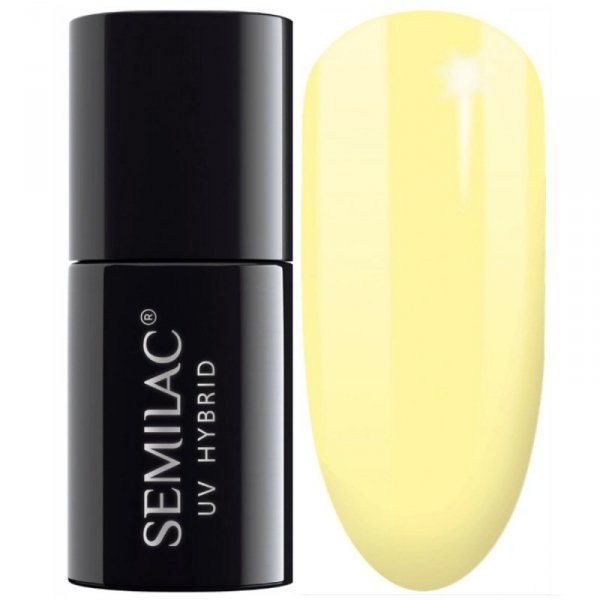 SEMILAC Lakier hybrydowy 023 Banana 7 ml