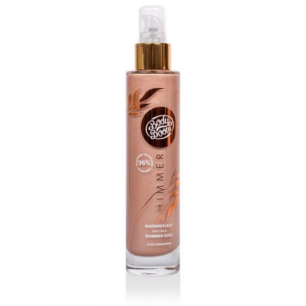 Body Boom Rozświetlacz do ciała Shimmer Gold 100ml