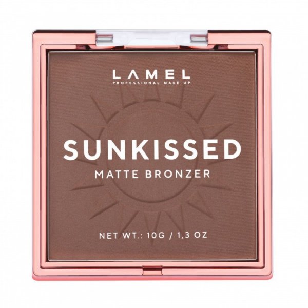 LAMEL Kompaktowy Puder brązujący Sunkissed Matte Bronze NR 401 10g