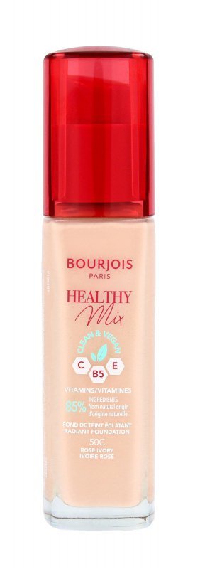 Bourjois Podkład do twarzy Healthy Mix Clean&Vegan - nr 50C Rose Ivory  30ml