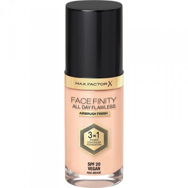 MAX FACTOR Podkład FACEFINITY All Day Flawless 3in1 nr N55 Beige 30ml
