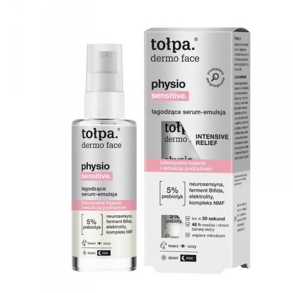 TOŁPA Dermo Face Physio Łagodzące serum - emulsja do twarzy 45 ml