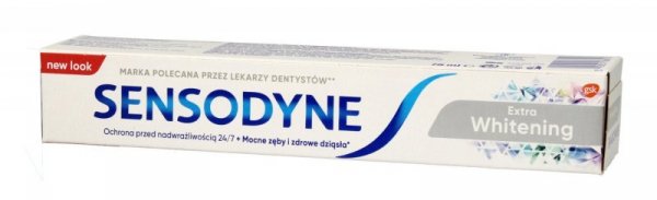 GSK Sensodyne Pasta do zębów Extra Whitening 75ml