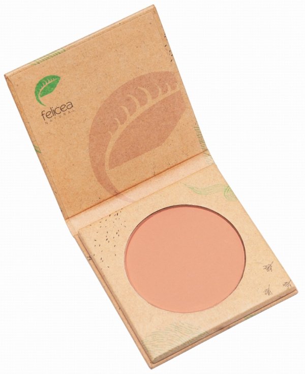 Bronzer Naturalny Puder, Słoneczny bursztyn, nr 550, Felicea