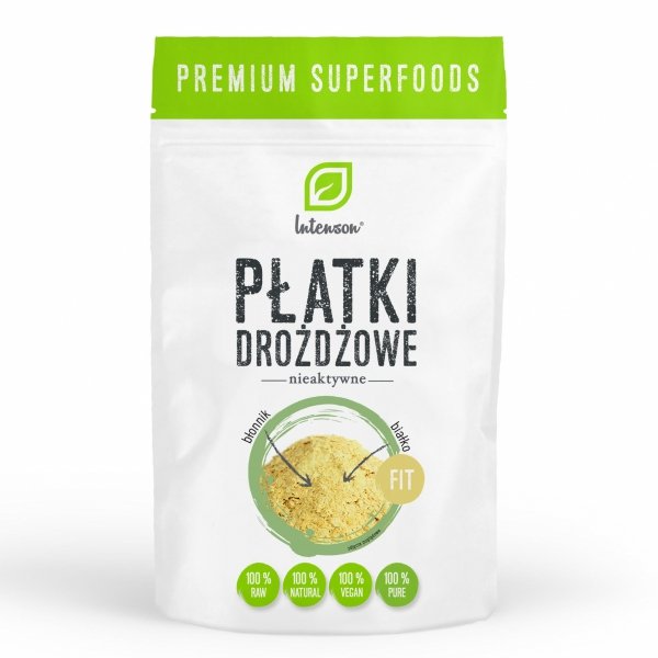 Płatki Drożdżowe Nieaktywne, Intenson, 100g