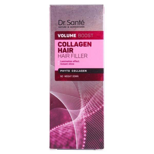 Eliksir do włosów wypełniający ubytki z kolagenem, Dr.Sante Collagen Hair, 100ml