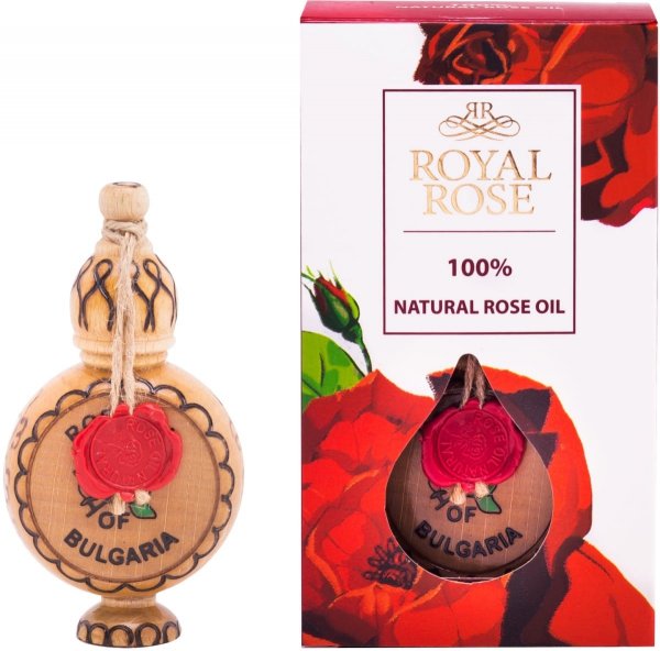 Olej naturalny różany 100% bułgarski, Royal Rose, 0,5ml