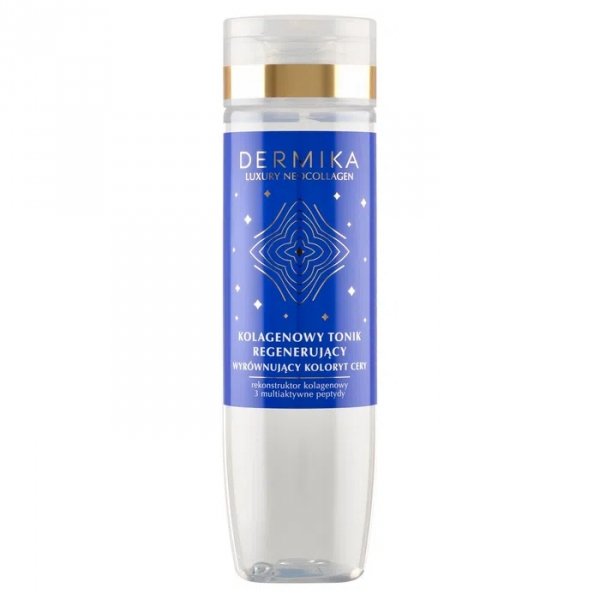 DERMIKA Luxury Neocollagen Kolagenowy Tonik regenerujący - wyrównujący koloryt cery 200ml