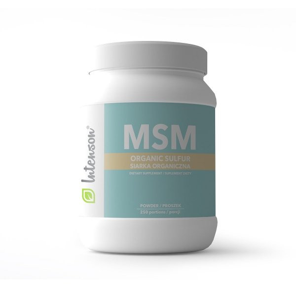 MSM Metylosulfonylometan Proszek, Intenson, 500g