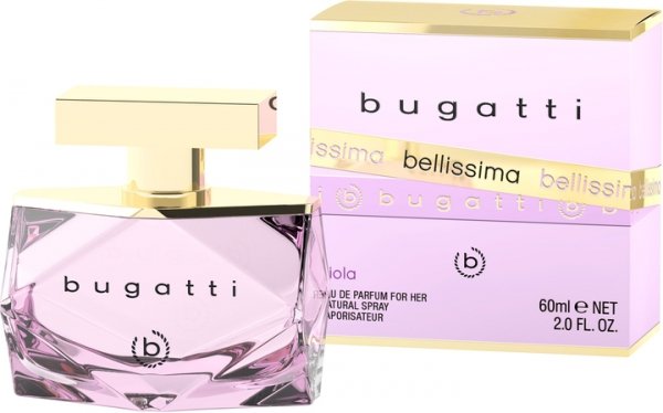 Bugatti Bellissima Viola for her Woda perfumowana, 60ml