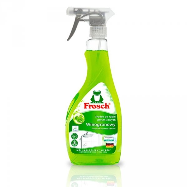 Winogronowy Płyn do Kabin Prysznicowych, FROSCH, 500ml