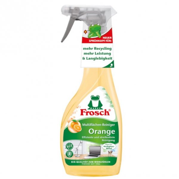 Frosch Pomarańczowy płyn uniwersalny do każdej powierzchni, 500ml