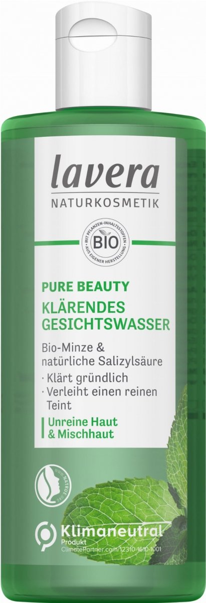 Oczyszczający Tonik do Twarzy Pure Beauty, Lavera, 200ml