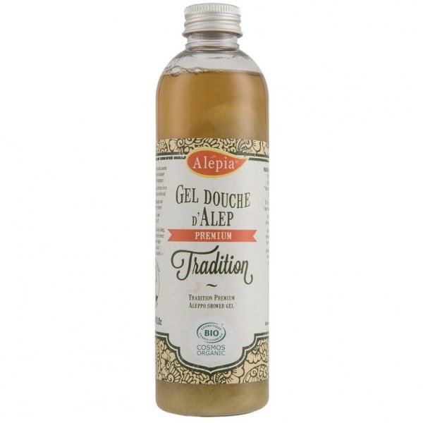 Żel pod Prysznic na Bazie Mydła Aleppo Premium Tradition, Alepia, 250ml