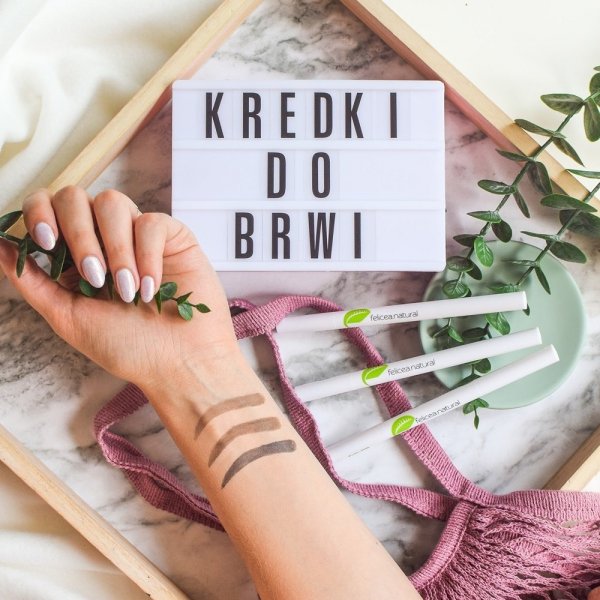 Naturalna Kredka do Brwi, Felicea - 84 GRAFIT