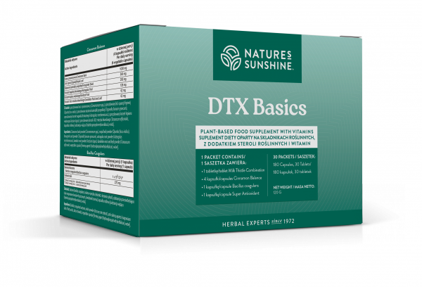 DTXBasics Oczyszczanie Organizmu, Nature's Sunshine, 30 saszetek