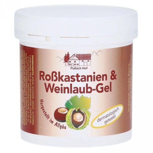 Żel do Nóg z Kasztanowcem, Roskastanien &amp; Weinlaub, 250 ml