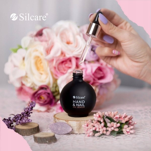 Silcare Zestaw do pielęgnacji dłoni i paznokci So Rose!So Gold! (peeling 150ml+serum 75ml)