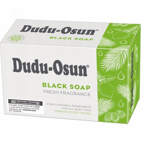 Dudu-Osun - черное мыло из Нигерии, 150г