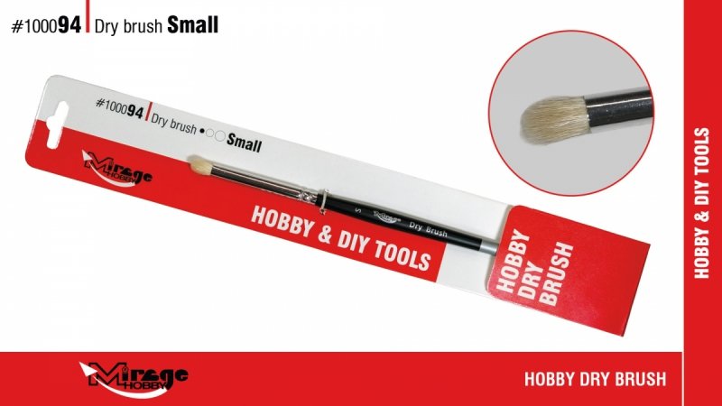 MIRAGE 100094 PĘDZEL DRY BRUSH - SMALL 