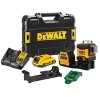 3-wiązkowy zielony laser samopoziomujący 360° DeWalt DCE089D1G18 1x2Ah 18V /12V XR 