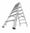 Drabina dwustronna ze stopniami R13 KRAUSE 2x7 stopnie 136176