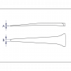 Pinceta uniwersalna ESD Knipex 92 58 74 ESD