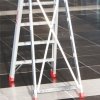 Drabina jednostronna z głębokimi  8 cm stopniami  Faraone LADY7