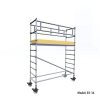 Rusztowanie  TOP SYSTEM  4,4m wieża jezdna o wymiarach 75 x 245 cm   Faraone  B1-34