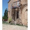 Rusztowanie  TOP SYSTEM 7,40m wieża jezdna o wymiarach  135 x 180 cm   Faraone  D1-64