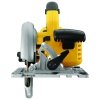 Akumulatorowa pilarka tarczowa DeWALT DCS572P2 18V 2x5.0Ah 184mm kompatybilna z szynami