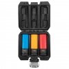 Nasadki do felg aluminiowych NEO  12-350 - zestaw 3 szt. (17 mm, 19 mm, 21 mm)