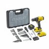 Wiertarko-wkrętarka STANLEY FATMAX SFMCD700D2A 18V V20 2x 2.0Ah + Akcesoria