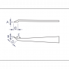 Pinceta z tworzywa sztucznego ESD Knipex 92 09 03 ESD