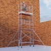 Rusztowanie  TOP SYSTEM SAFETY 6,14m wieża jezdna o wymiarach 75 x 180 cm   Faraone  MSA-54