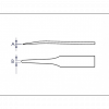 Pinceta z tworzywa sztucznego ESD Knipex 92 09 01 ESD