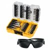 Bity DeWALT DT70704 zestaw 47 el. + Okulary