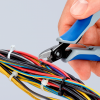 Precyzyjne szczypce tnące boczne dla elektroników Knipex 79 02 125 S1